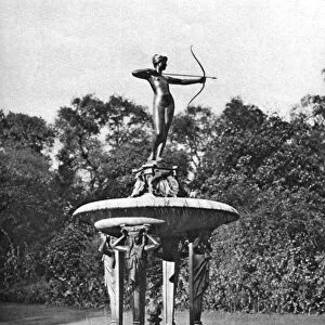 Artemis fountain, Hyde Park, London, 1926-1927. Artist: McLeish