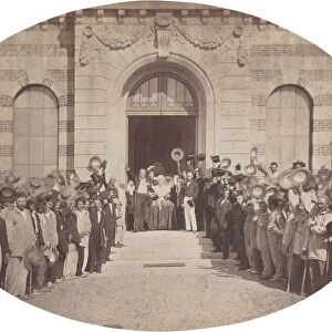 Asile Imperial de Vincennes: le 15 Aout, le Salut al Empereur, 1859
