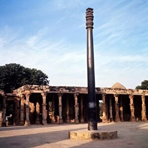 Asoka Pillar, Delhi, c20th century. Artist: CM Dixon