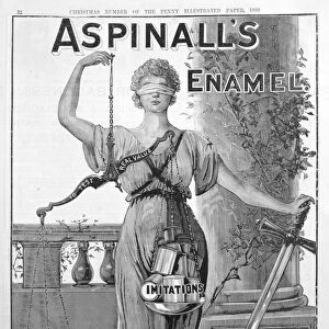 Aspinalls Enamel advertisement, 1889