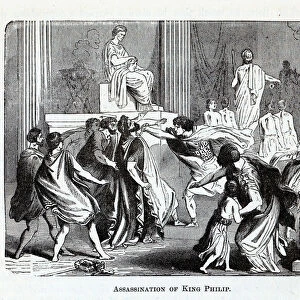 Assassination of King Philip, 1882. Artist: Anonymous