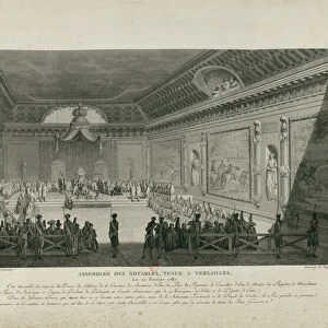 The Assembly of Notables on February 22, 1787 in Versailles, 1802. Creator: Niquet