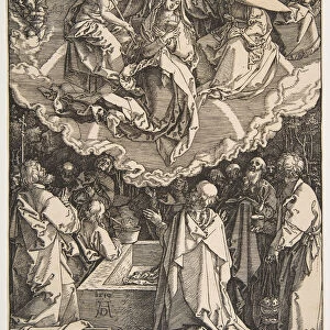 The Assumption and Coronation of the Virgin, from The Life of the Virgin, 1510