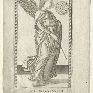 Astrology (from the Tarocchi, series C: Liberal Arts, #29), before 1467