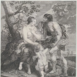 Atalanta and Meleager, ca. 1670-90. Creator: Johann Gottfried Bartsch