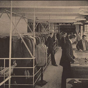 Atelier of the Goldman & Salatsch House Store in Vienna, c. 1910