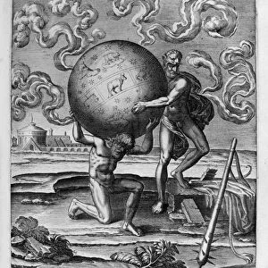 Atlas, 1615. Artist: Leonard Gaultier