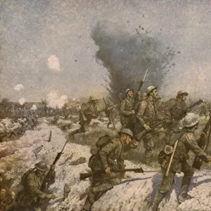 Attack of the Ulster Division, 1 July 1916, (c1930). Creator: James Prinsep Beadle