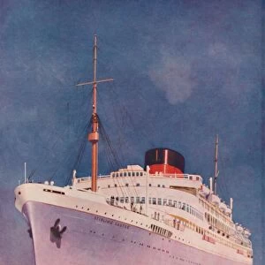 The Attractive Colouring of the Union Castle liner Stirling Castle, 1937