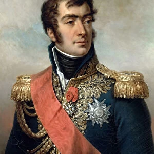 Auguste Frederic Louis Viesse de Marmont, 1st Duke of Ragusa (1774-1852). Artist: Guerin, Paulin (1783-1855)