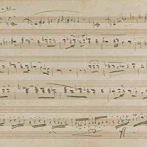 The autograph manuscript: Opera Otello, 1887
