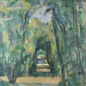 Avenue at Chantilly, 1888. Artist: Cezanne, Paul (1839-1906)