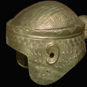 Babylonian helmet of Prince Meskalamdur