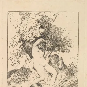 A Bacchante, 1787. Creator: Thomas Rowlandson