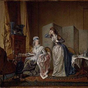 The bad news, 1794. Creator: Colin De La Biochaye, Christian Marie (1750-1813)