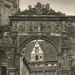 Bamberg - View of the Old Residence courtyard, 1931. Artist: Kurt Hielscher