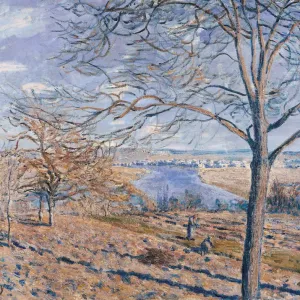 Banks of the Loing - Autumn Effect, 1881. Artist: Sisley, Alfred (1839-1899) Banks of the Loing - Autumn Effect, 1881. Artist: Sisley, Alfred (1839-1899)