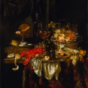 Banquet Still Life, 1667. Artist: Beijeren, Abraham Hendricksz, van (1620 / 21-1690)