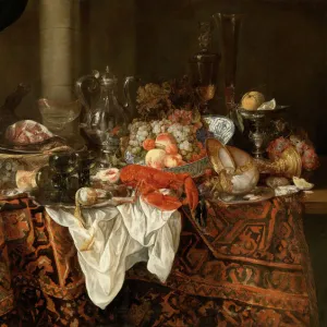 Banquet Still Life. Creator: Beijeren, Abraham Hendricksz, van (1620 / 21-1690)