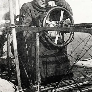 Baroness Raymonde Delaroche, French aviator, 1909