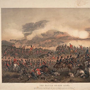 The Battle of the Alma on September 20, 1854, 1854. Artist: Norie, Orlando (1832-1901)
