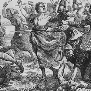 The Battle of Ancrum Moor, 27 February 1545, (c1880)