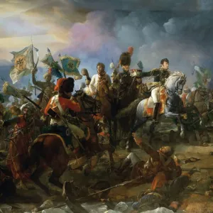 The Battle of Austerlitz on December 2, 1805. Artist: Gerard, Francois Pascal Simon (1770-1837)