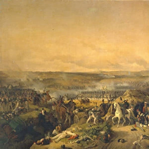 The Battle of Borodino on August 26, 1812, 1843. Artist: Hess, Peter von (1792?1871)