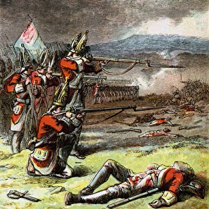 The Battle of Culloden, 1746, (c1850s)