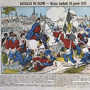 Battle of Dijon, Franco-Prussian War, 23rd January 1871