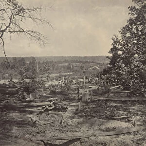 The Battle Field of Peach Tree Creek, Georgia, 1860s. Creator: George N. Barnard