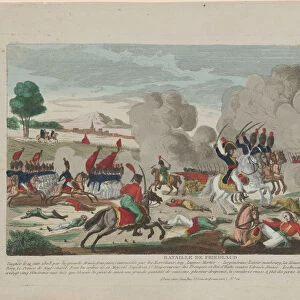 The Battle of Friedland. A Charge of the Russian Leib Guard on 14 June 1807, 1808