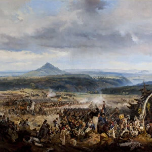 The Battle of Giesshuebel on 1813