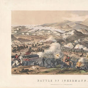 The Battle of Inkerman on November 5, 1854, 1854. Artist: Packer, Thomas (active ca