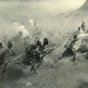 Battle of Kandahar - The 92nd Are To Take The Guns, (1901). Creator: Unknown
