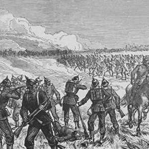 The Battle of Langensalza, c1890