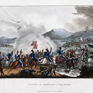 Battle of Morales, 1813 (1815). Artist: Thomas Sutherland
