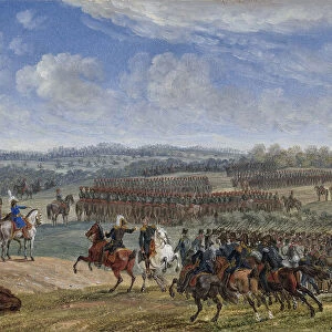 The Battle near Ostrovno on the morning of July 26th, 1812, 1855
