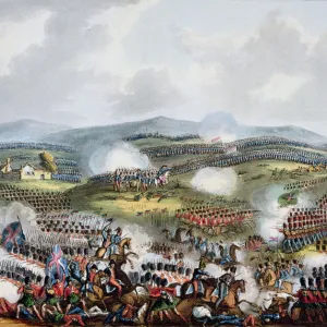 Battle of Quatre Bras, June 16th 1815. Artist: Thomas Sutherland