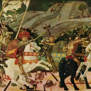 The Battle of San Romano, c1438, (1909). Artist: Paolo Uccello