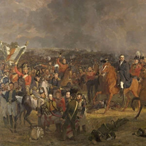 The Battle of Waterloo, 1824