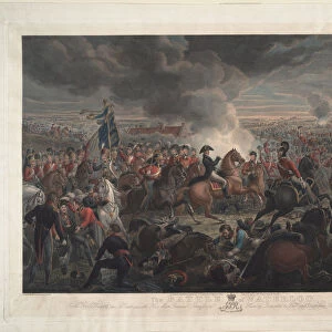 The Battle of Waterloo. Artist: Sauerweid, Alexander Ivanovich (1783-1844)