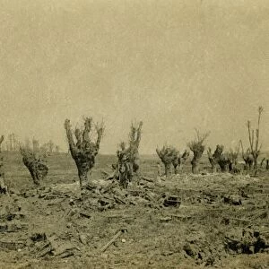 Battlefield, Maurepas, northern France, c1914-c1918