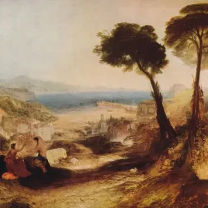 The Bay of Baiae, with Apollo and the Sibyl, c1823, (c1915). Artist: JMW Turner