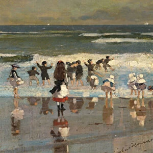 Beach Scene. Artist: Homer, Winslow (1836-1910)