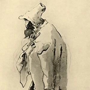 Bearded man, mid 18th century, (1928). Artist: Giovanni Battista Tiepolo