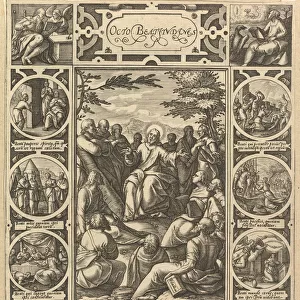 The Eight Beatitudes, ca. 1578. Creator: Hendrik Goltzius