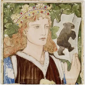 Beauty and the Beast - The Prince, formerly the Beast, 1863-64. Creators: Kate Faulkner, Lucy Faulkner