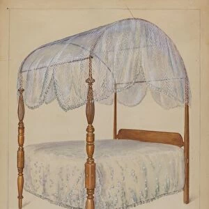Bed, 1935 / 1942. Creator: Bernard Gussow