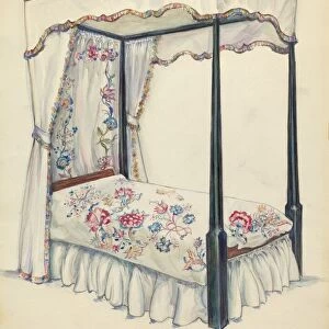 Bed, 1935 / 1942. Creator: Isadore Goldberg